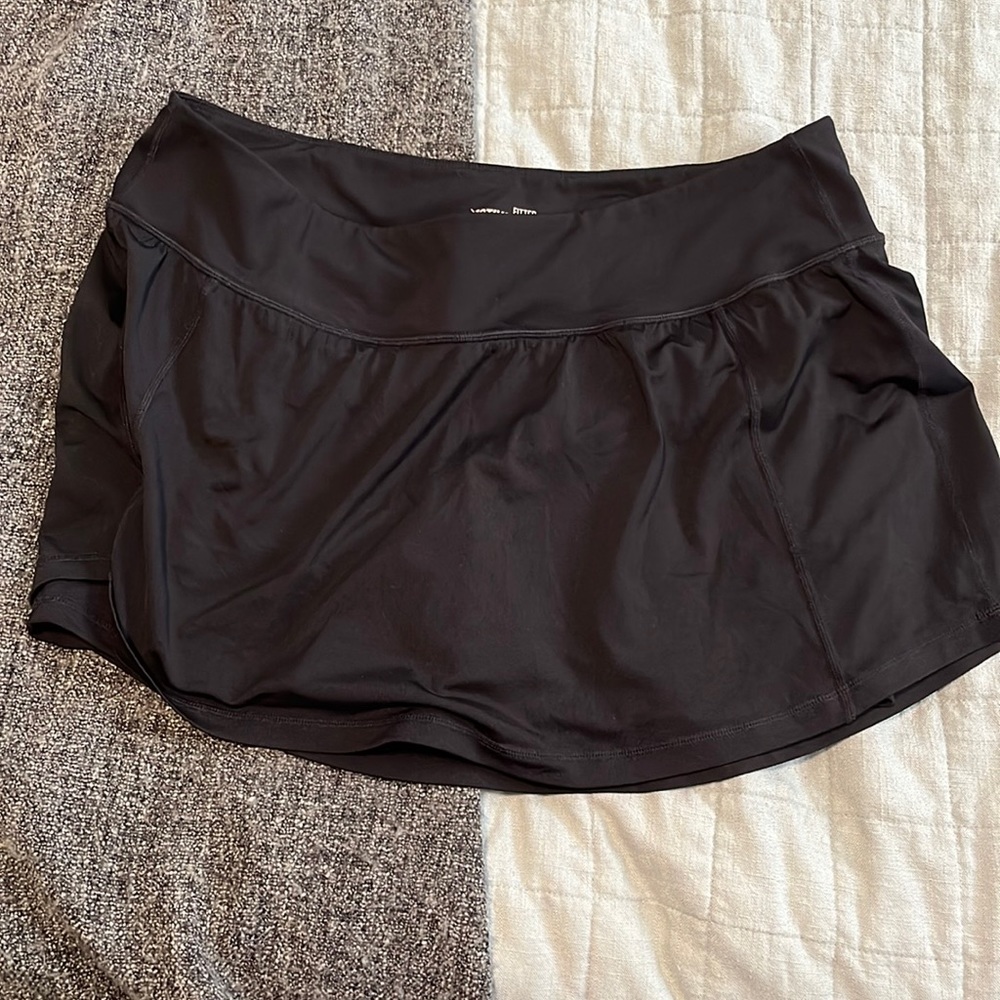 Old Navy Black Tennis Skirt With Built In Shorts Plus Size 2X